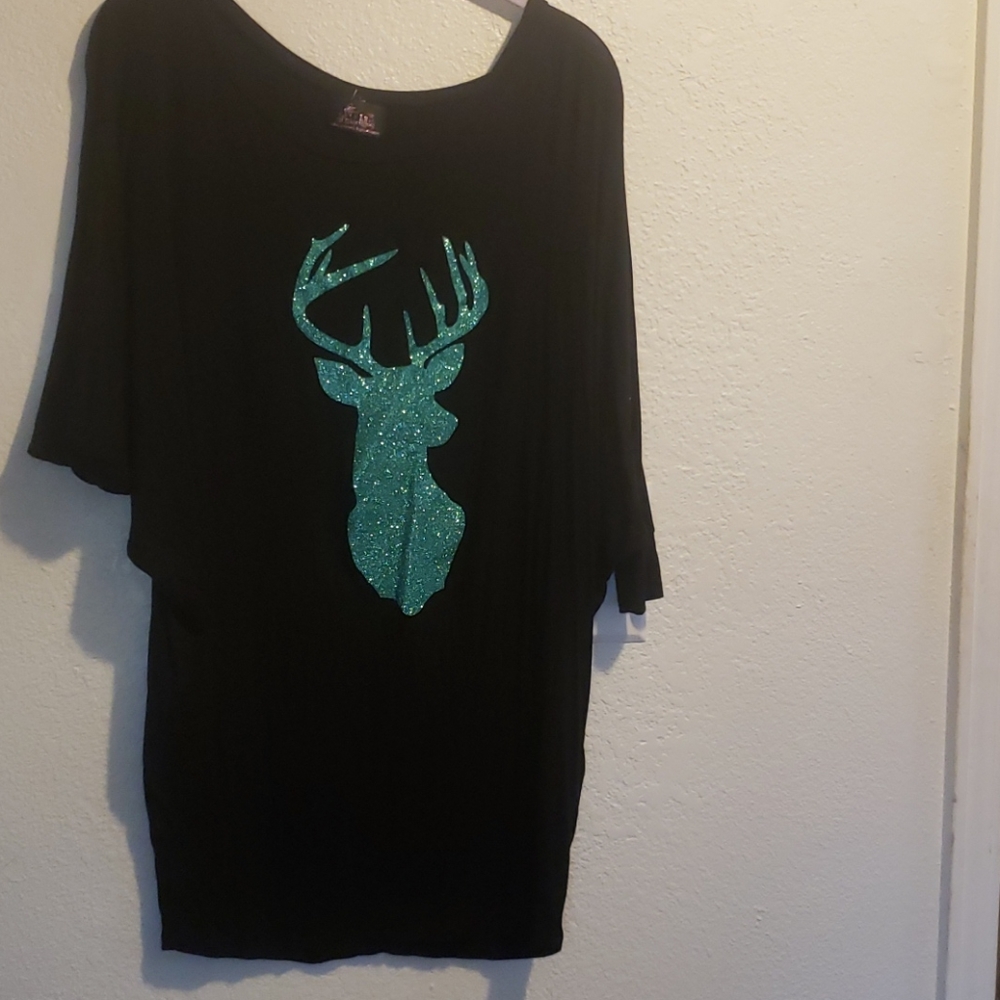 Pink Armadillos dear blouse